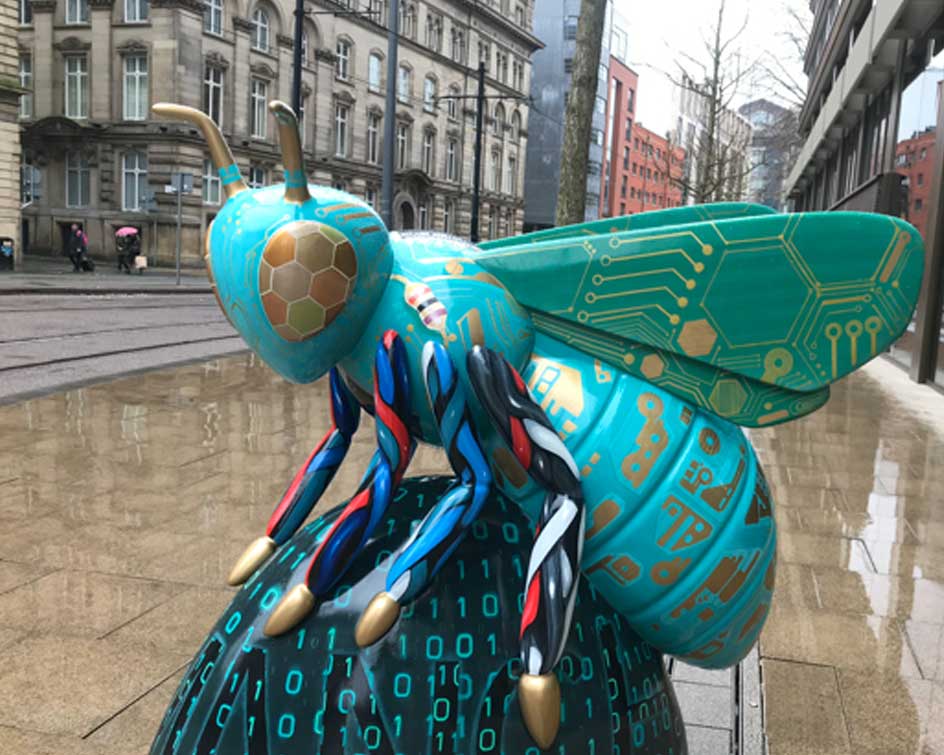 Bee in the City buzz begins in Manchester