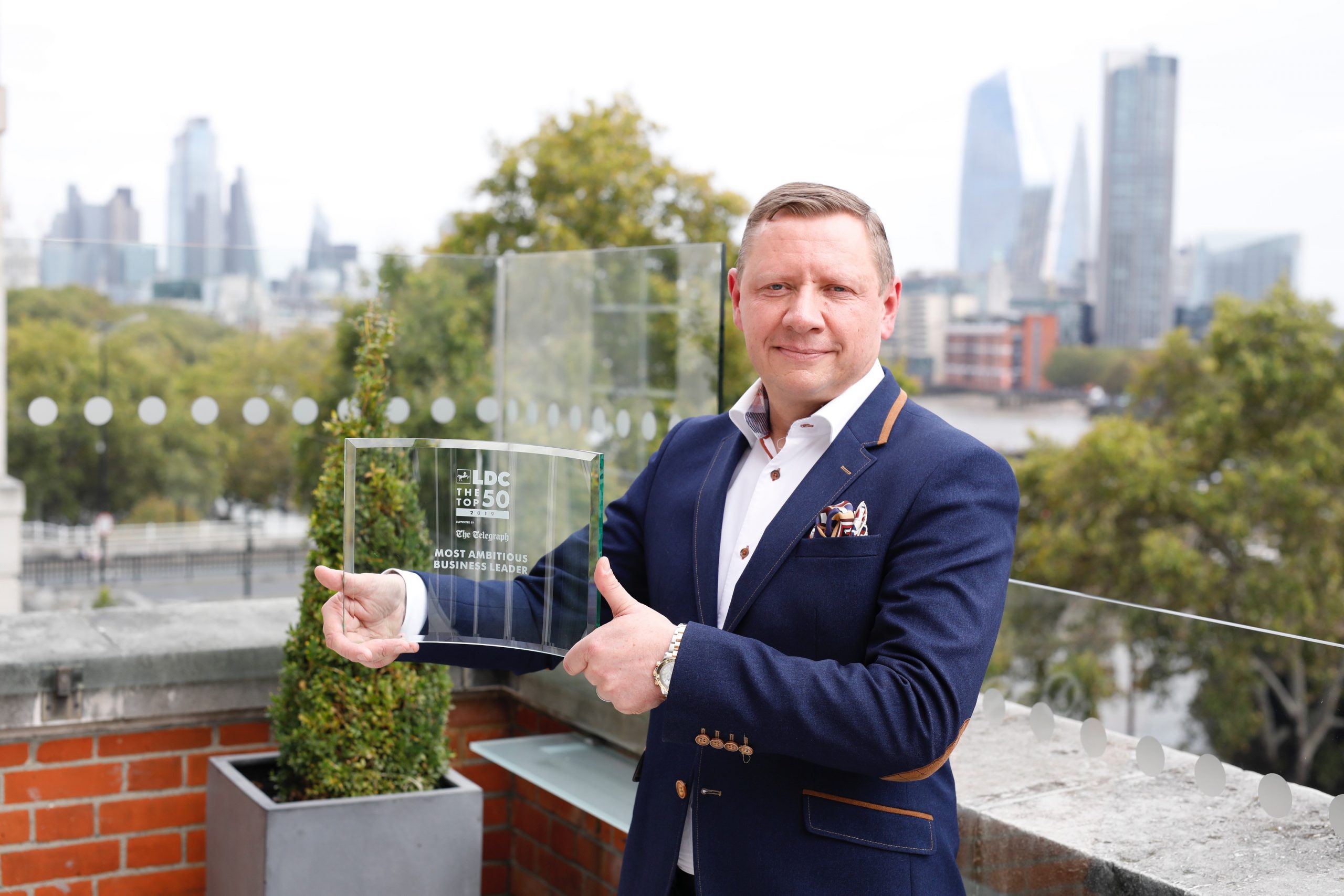 Clint Wilson named LDC’s Most Ambitious Business Leader for 2019