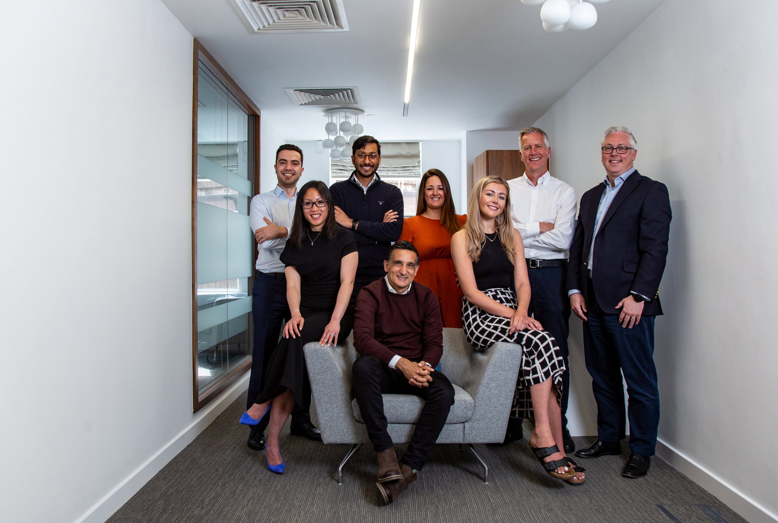 Pictures taken of LDC team members at offices in Nottingham May 2023.