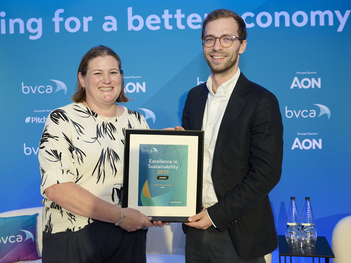 LDC wins Special Recognition Award at the BVCA Excellence in Sustainability Awards 2025
