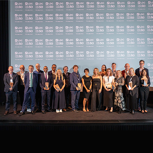 The UK’s most ambitious business leaders take centre stage in The LDC Top 50 2026